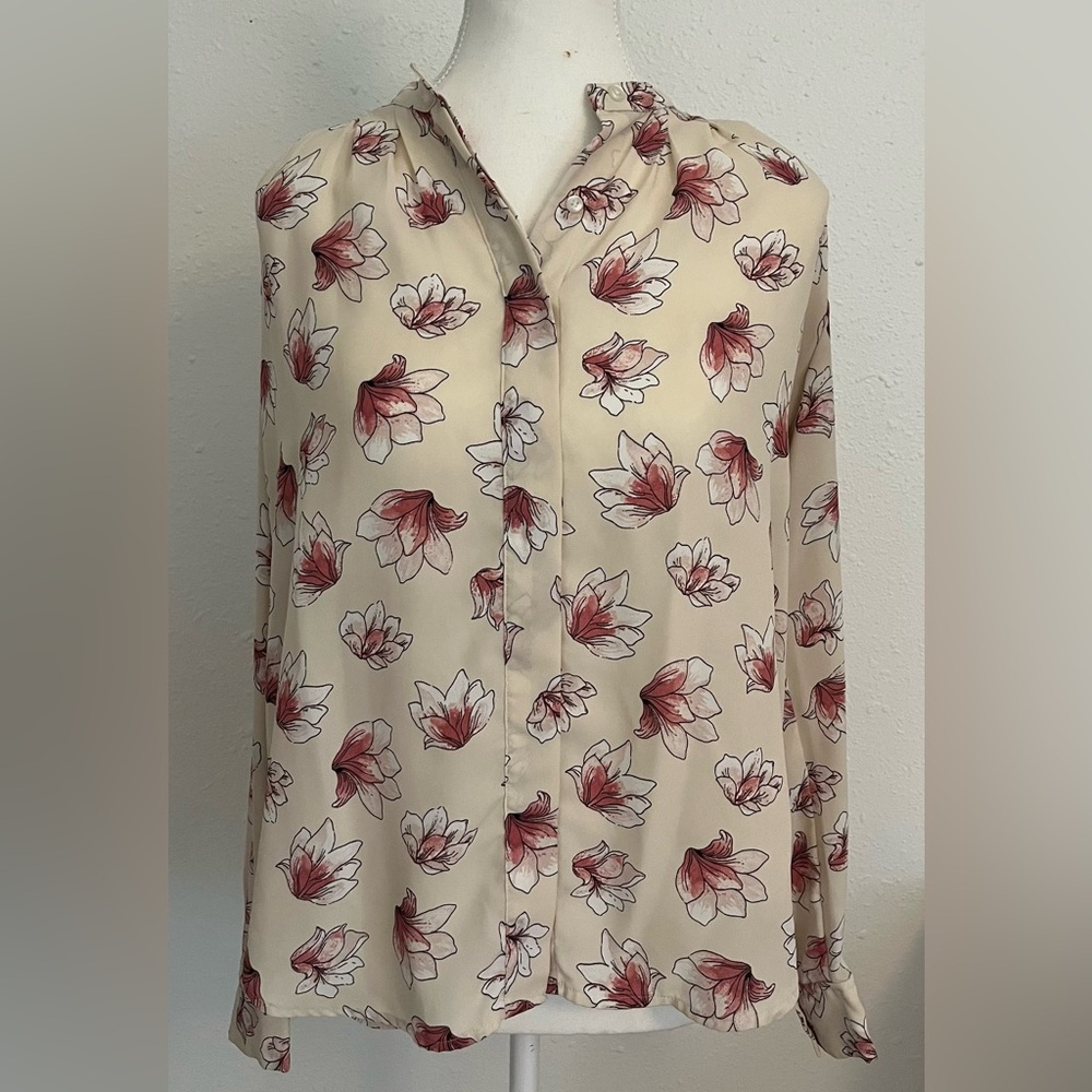 Ann Taylor Floral blouse